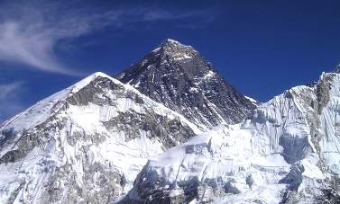 Der Mount Everest, der hchste Berg der Erde